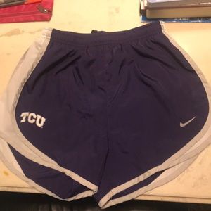 TCU Nike shorts